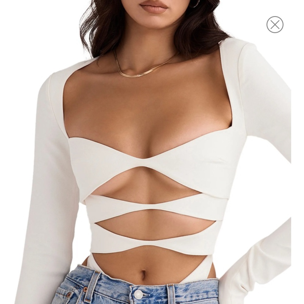 NEVER WORN HOUSE OF CB Danica Top L+
